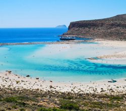 Balos lagoon in Crete