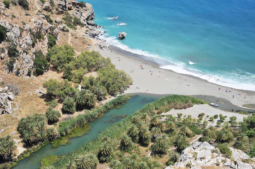 Preveli Crete - Beach