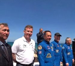 Yuri Gagarin`s Park inaugurated today in Heraklion, Crete