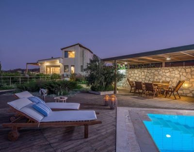Villa de luxe avec vue sur la mer et piscine privée près d’Héraklion