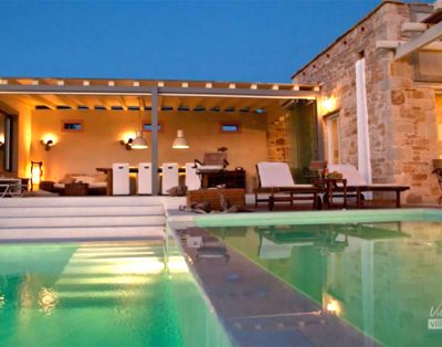 Villa de luxe avec piscine et jacuzzi privés. Vue sur la mer de Libye