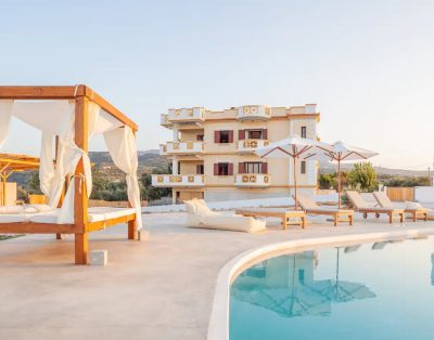 Villa avec piscine privée pour de grands groupes près de Rethymno